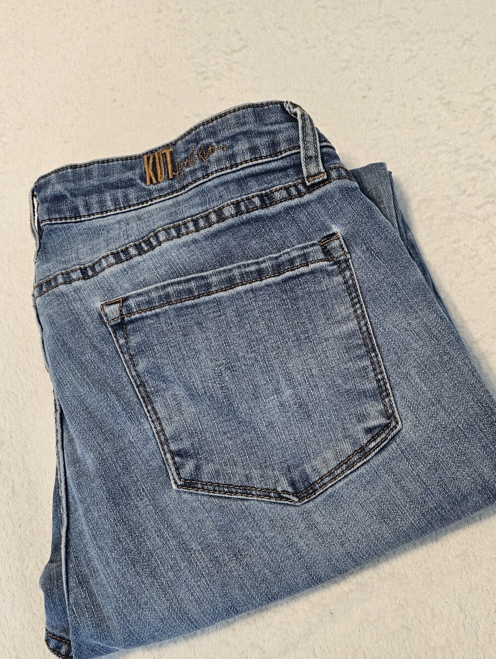 KUT from the Kloth Light Blue Denim Jeans